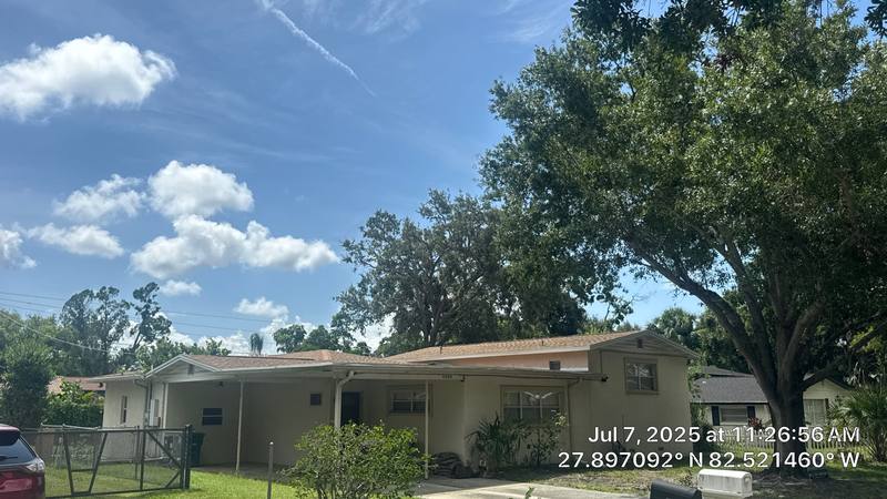 roofing project near S Gaines Rd in Tampa