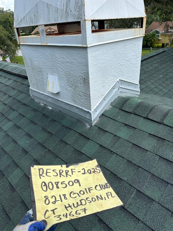 shingle roof replacement in Hudson, Florida