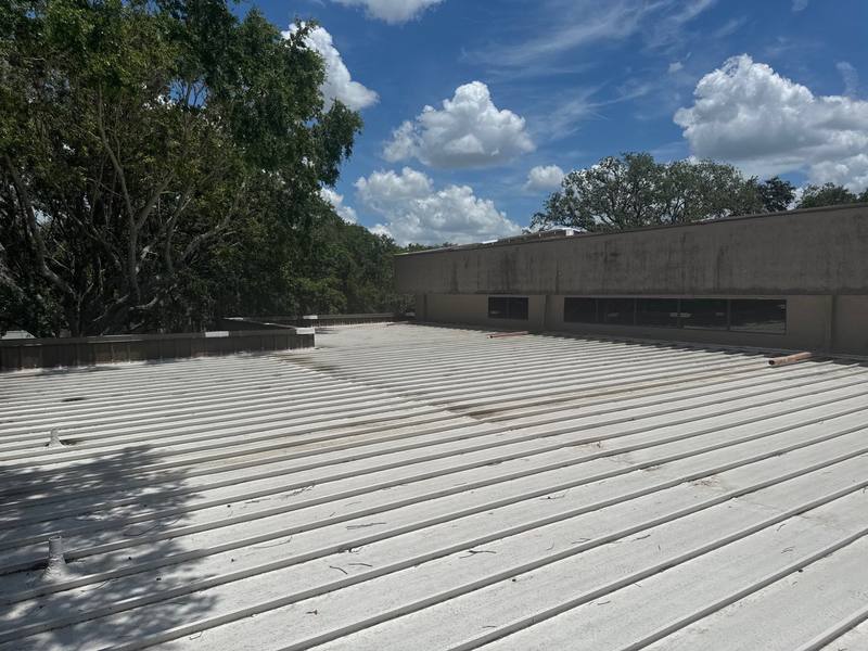 roofing project near W Fletcher Ave in Tampa