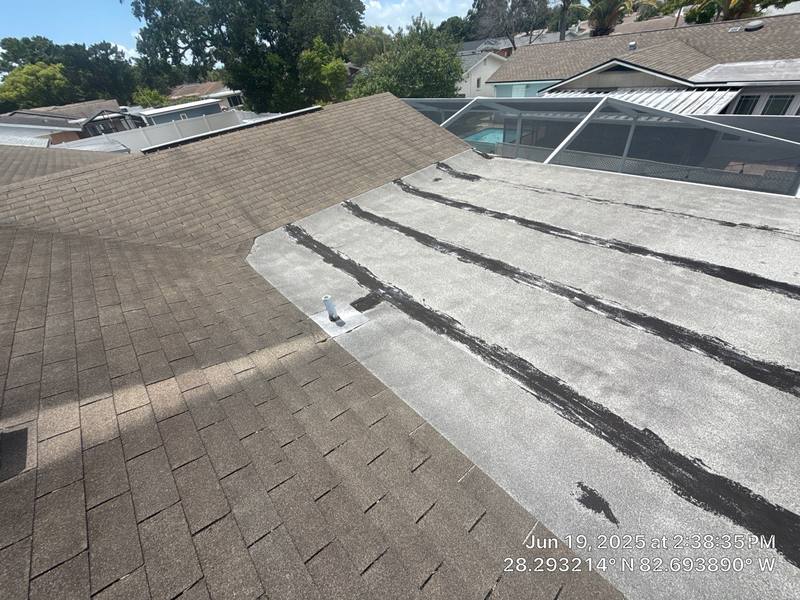 completed roofing project in Port Richey FL