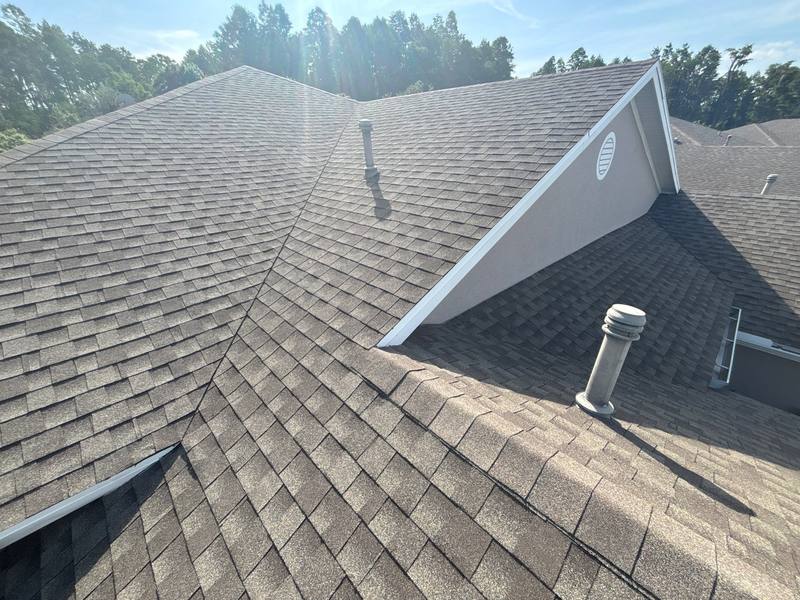 completed roofing project in Land O Lakes FL