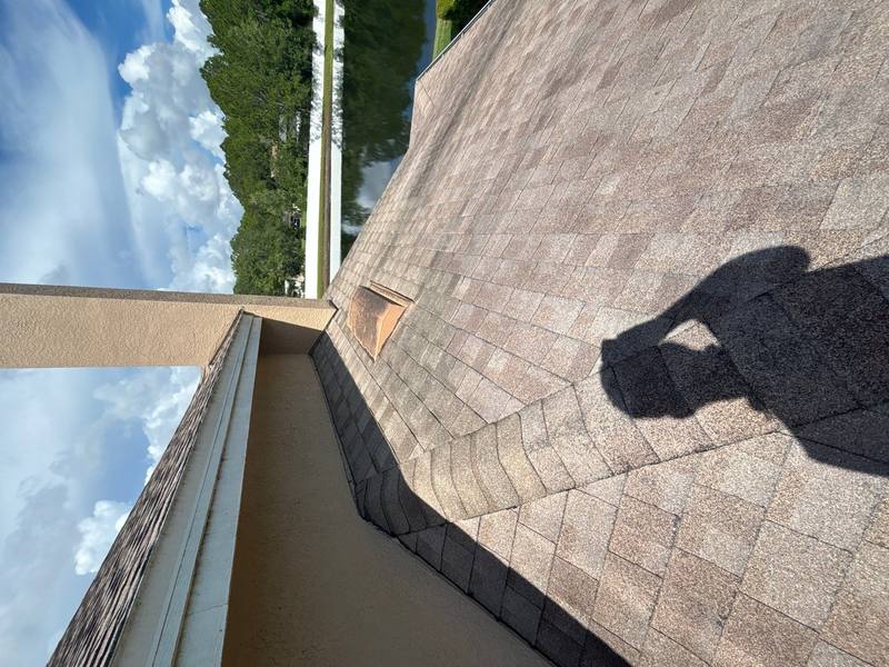 completed roofing project in Odessa FL