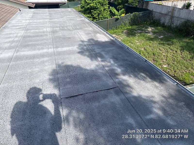 completed roofing project in Port Richey FL