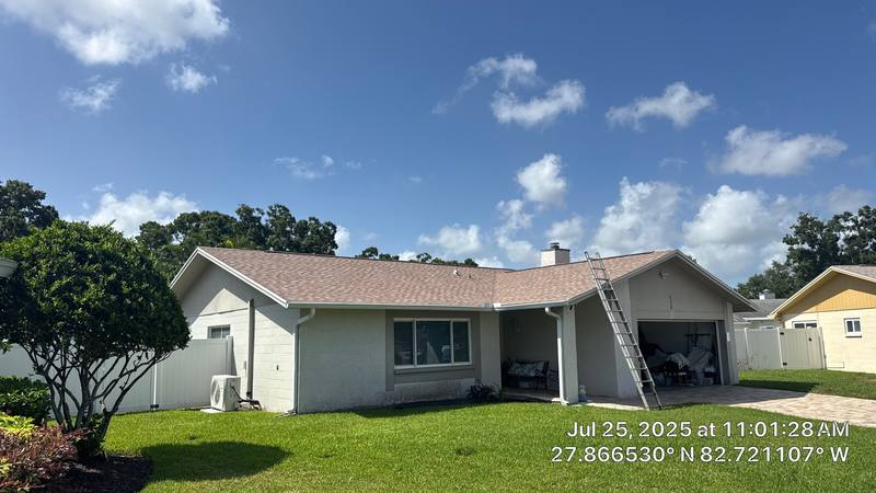 residential shingle roof replacement by Hloska Roofing in Pinellas Park