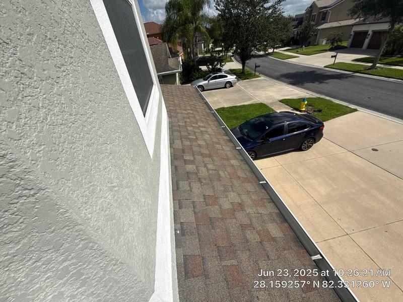 completed roofing project in Tampa FL