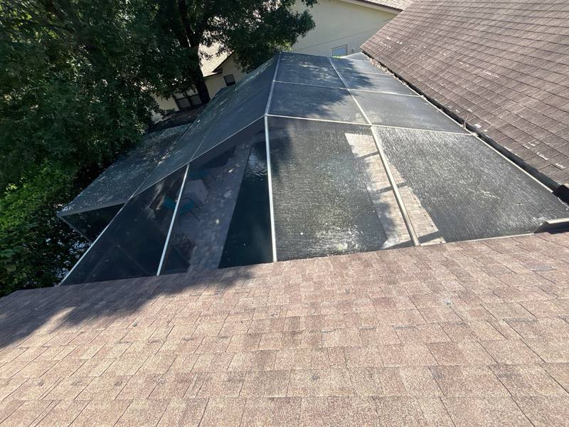 residential roof repair by Hloska Roofing in Palm Harbor