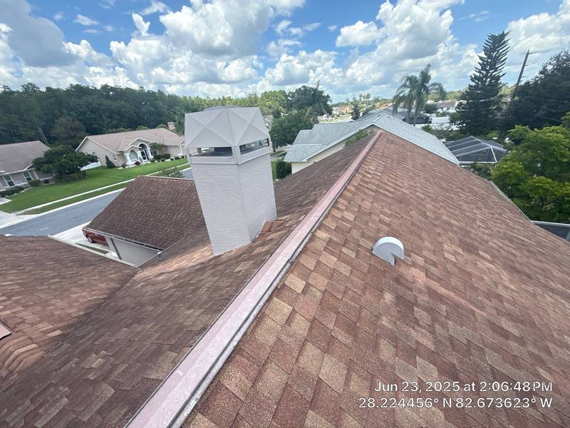 residential shingle roof replacement by Hloska Roofing in New Port Richey