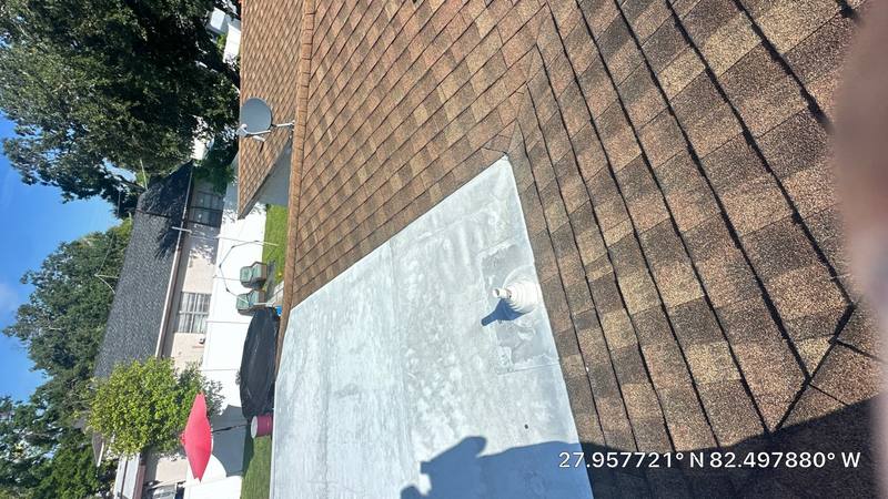 residential shingle roof replacement by Hloska Roofing in Tampa