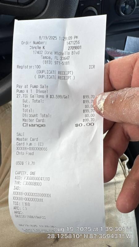 roofing project near Receipts in Brooksville