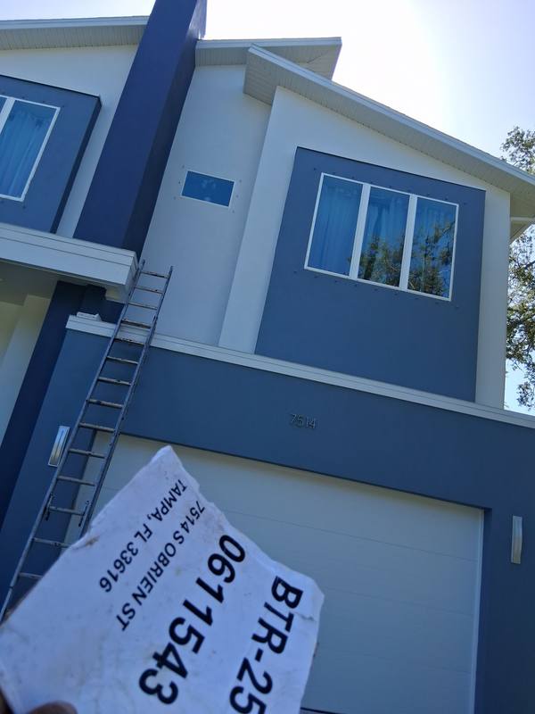 residential roof replacement by Hloska Roofing in Tampa