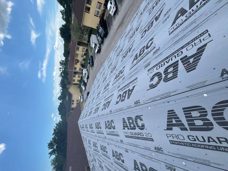 completed roofing project in Tampa FL