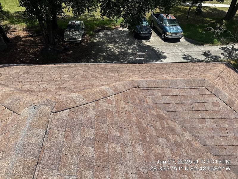 completed roofing project in Spring Hill FL