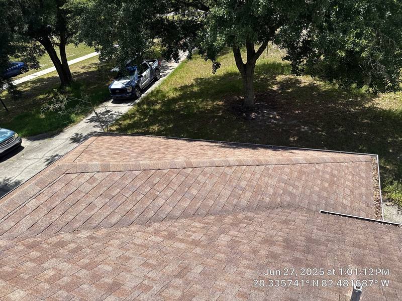 roofing project near Pasco Trails Blvd in Spring Hill