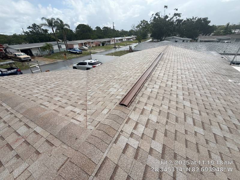 roofing project near University Drive in Hudson