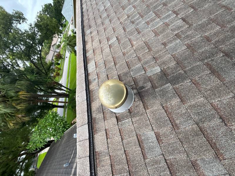 completed roofing project in Palm Harbor FL