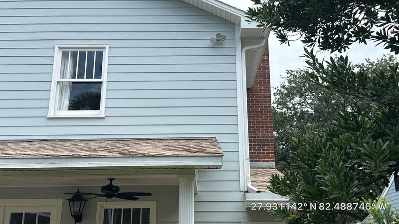 completed roofing project in Tampa FL