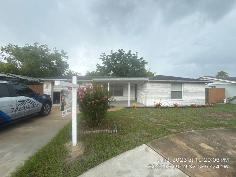 completed roofing project in Port Richey FL