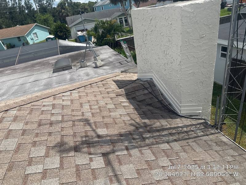 residential shingle roof replacement by Hloska Roofing in Hudson