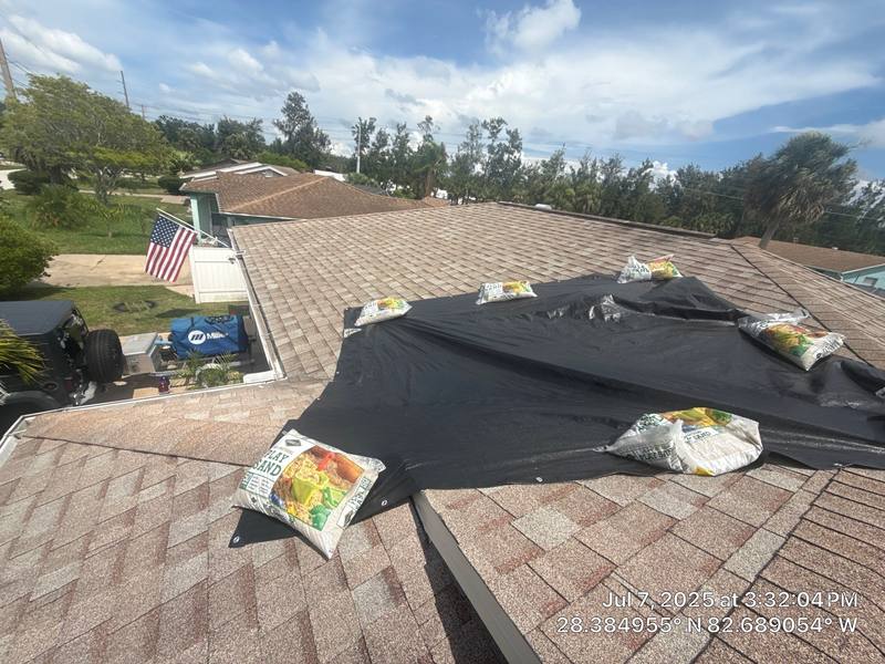shingle roof replacement in Hudson, Florida