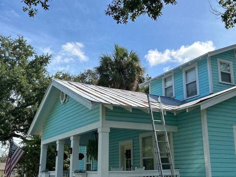 roofing project near S Sparkman St in Tampa