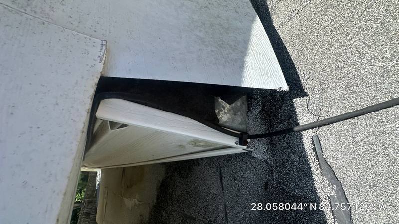 completed roofing project in Palm Harbor FL