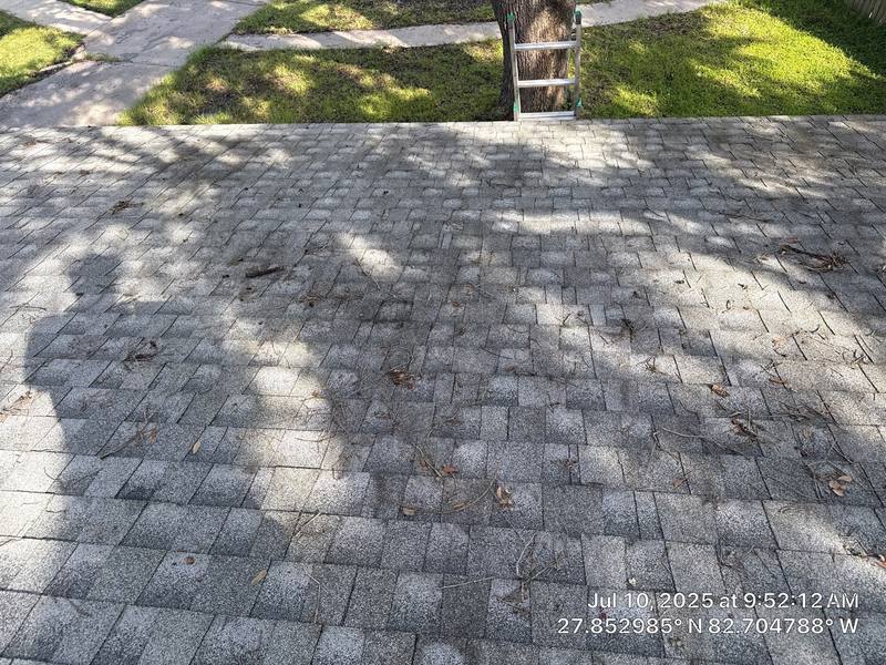completed roofing project in Pinellas Park FL