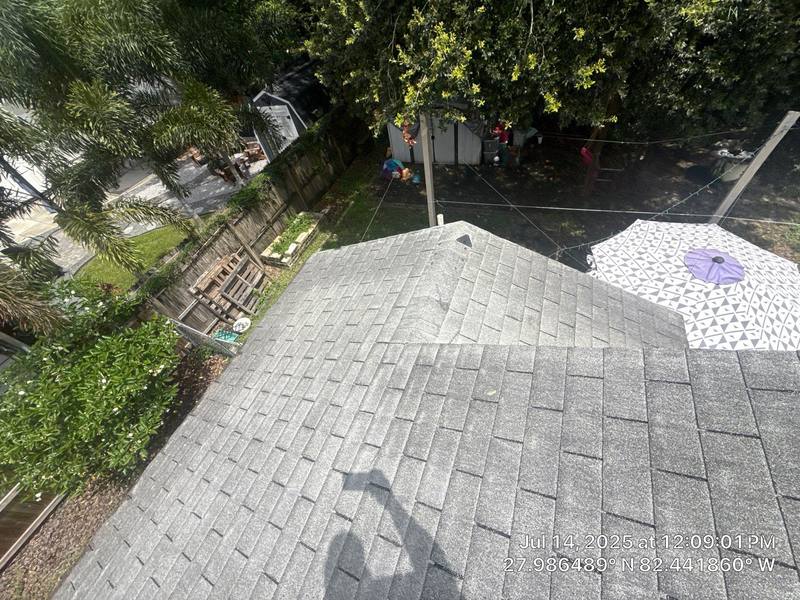 roofing project near E Emma St in Tampa