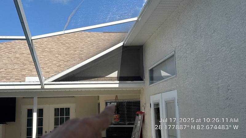 roofing project near Glengarry Place in Trinity