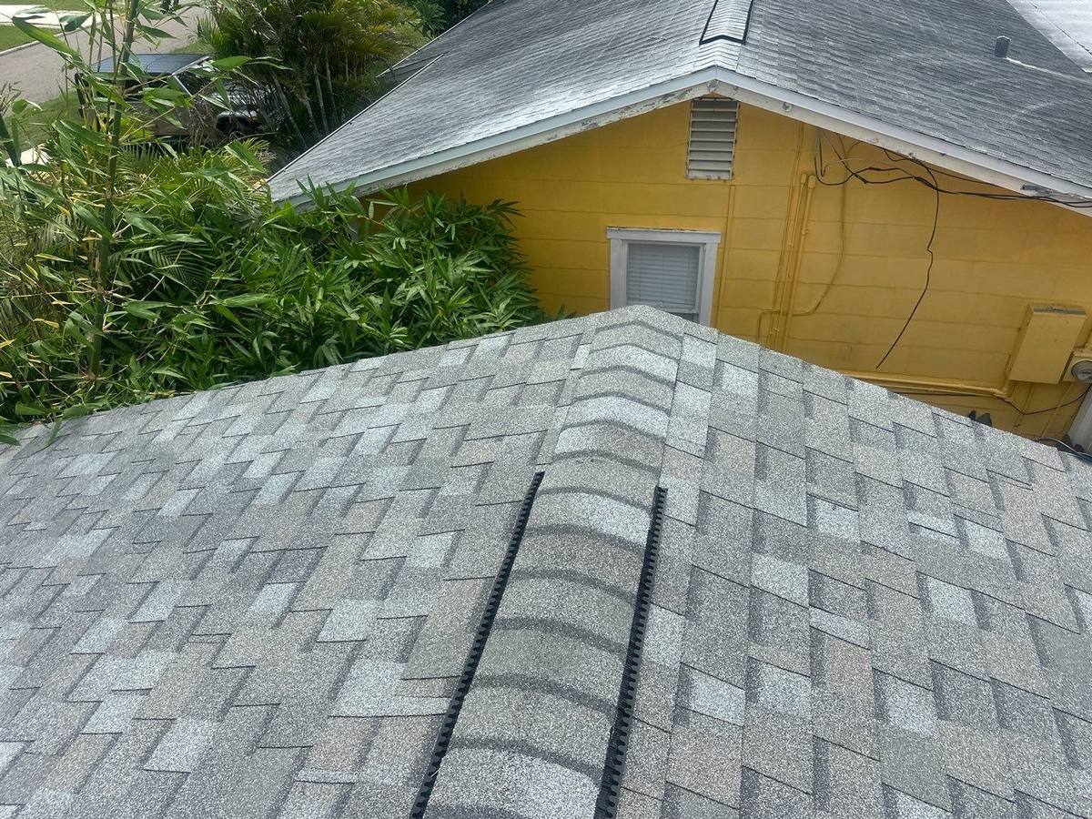shingle roof replacement in St. Petersburg, Florida