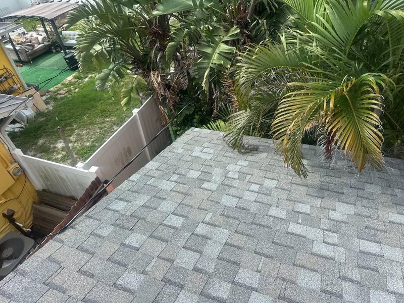 residential shingle roof replacement by Hloska Roofing in St. Petersburg