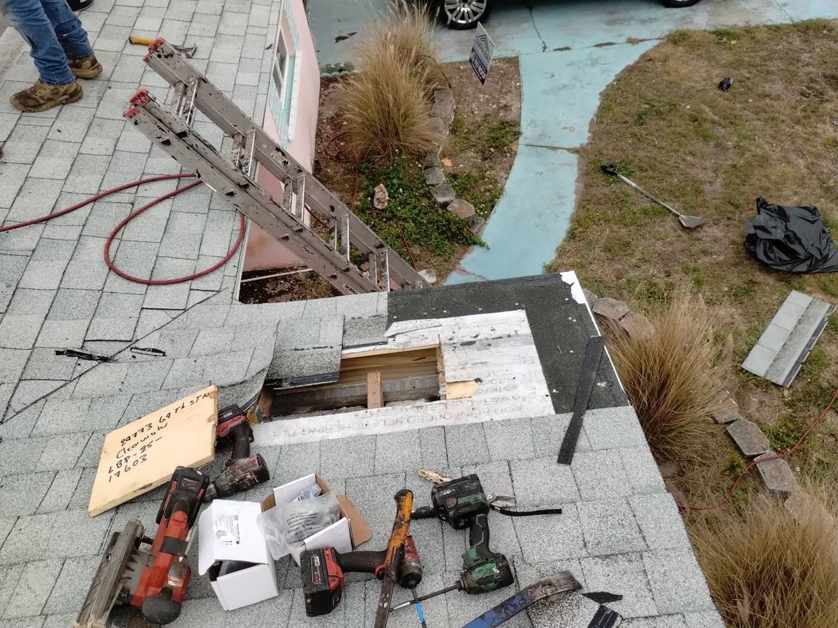 shingle roof replacement in Clearwater, Florida