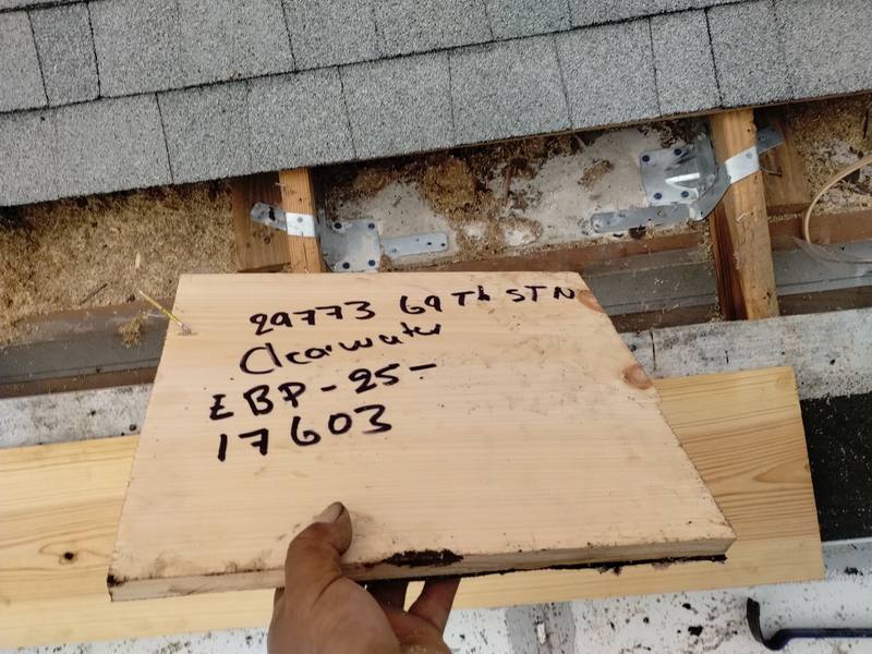 completed roofing project in Clearwater FL