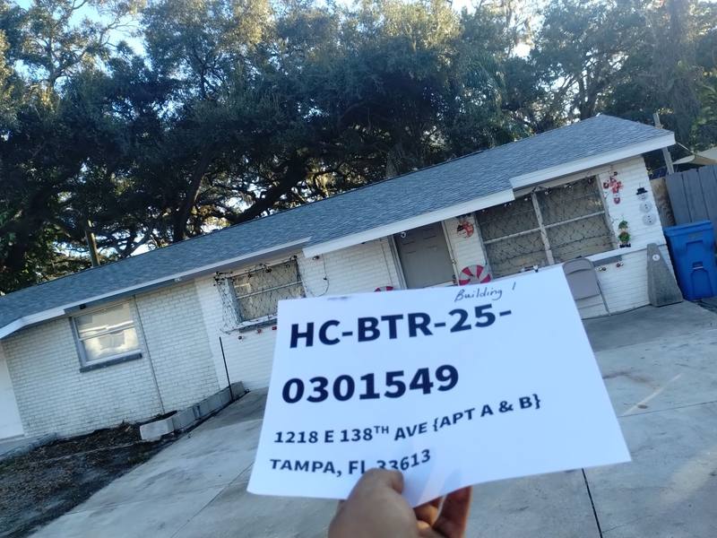 roofing project near 138th Ave in Tampa