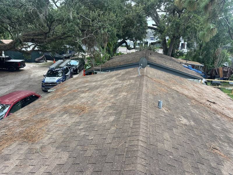 completed roofing project in Tampa FL
