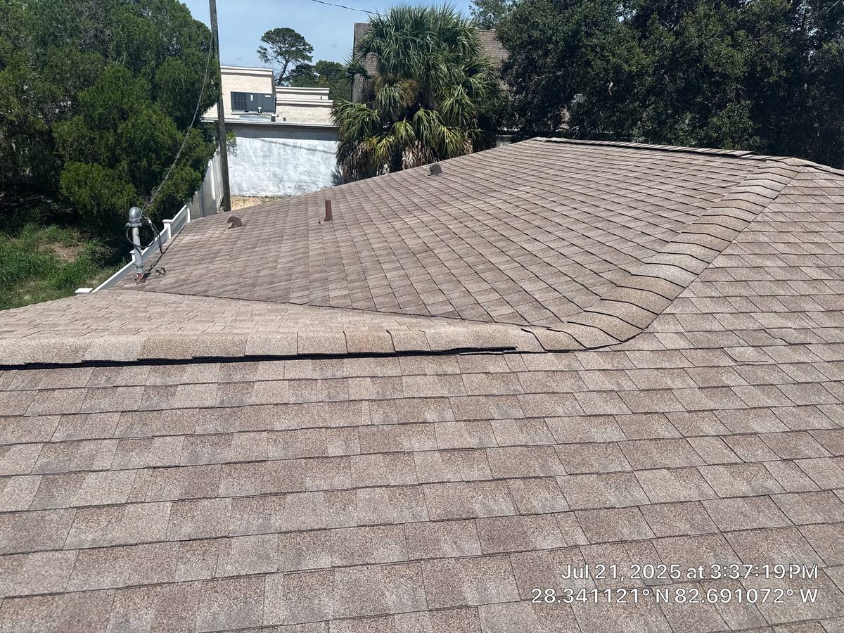 shingle roof replacement in Hudson, Florida