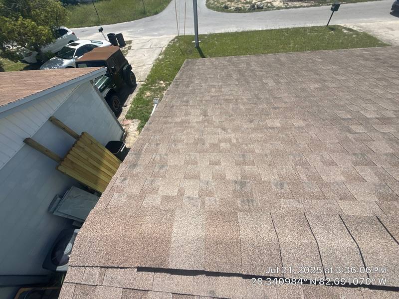 shingle roof replacement in Hudson, Florida