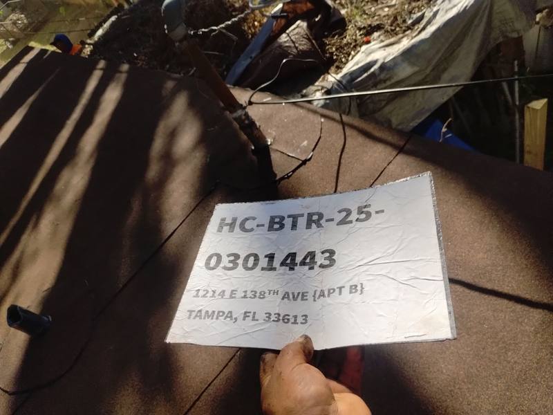 residential roof replacement by Hloska Roofing in Tampa