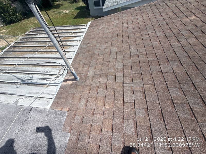 residential roof replacement by Hloska Roofing in Hudson