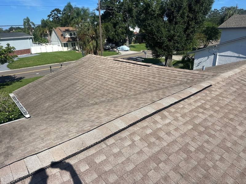 residential shingle roof replacement by Hloska Roofing in Tampa