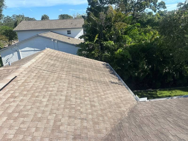 completed roofing project in Tampa FL