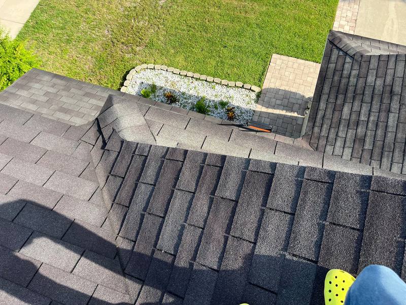 residential shingle roof replacement by Hloska Roofing in Riverview