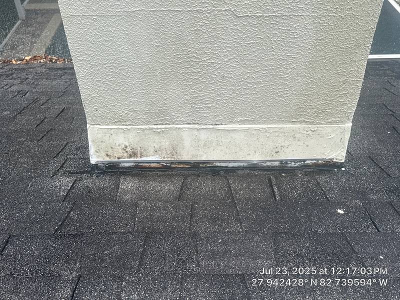 completed roofing project in Clearwater FL