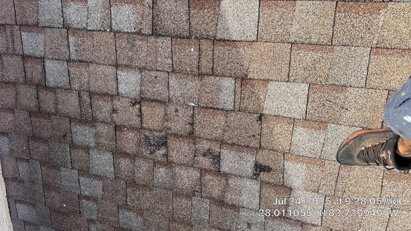completed roofing project in Clearwater FL