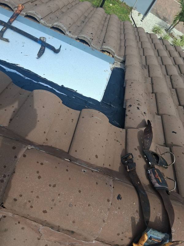 completed roofing project in Odessa FL