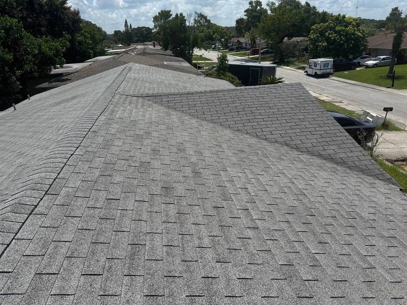 completed roofing project in New Port Richey FL