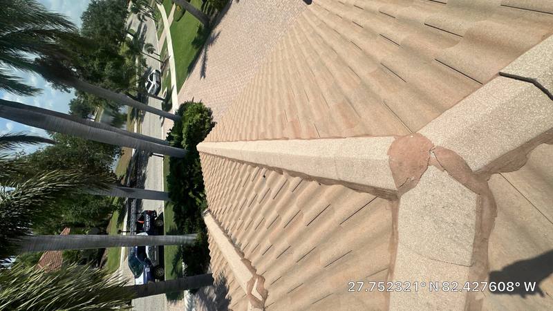 roofing project near Balibay Rd in Apollo Beach