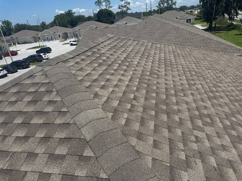 completed roofing project in Land O Lakes FL
