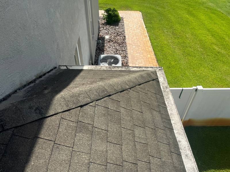 completed roofing project in Dover FL