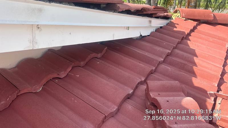 roofing project near Ernest Croft Rd in Dade City