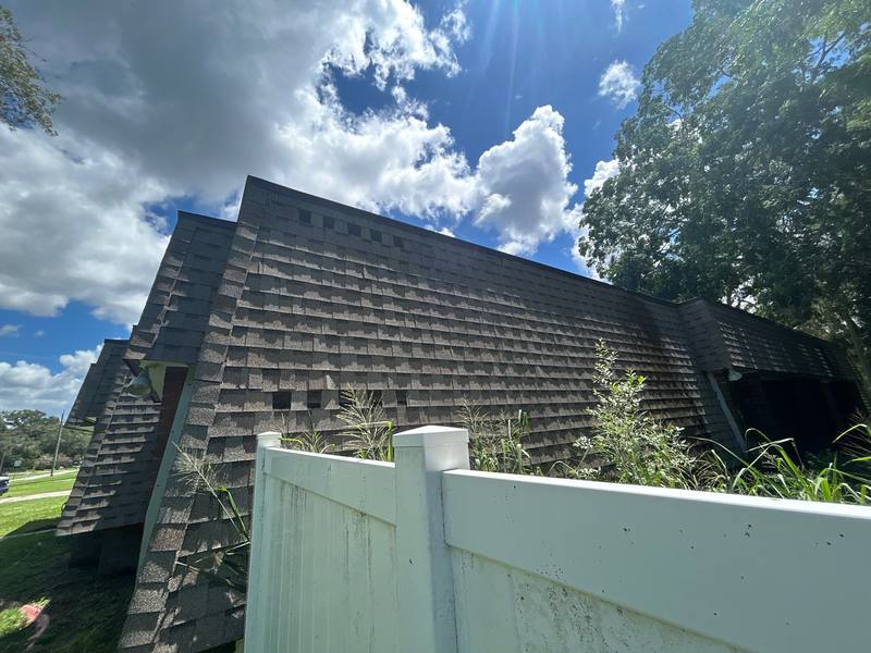 completed roofing project in New Port Richey FL